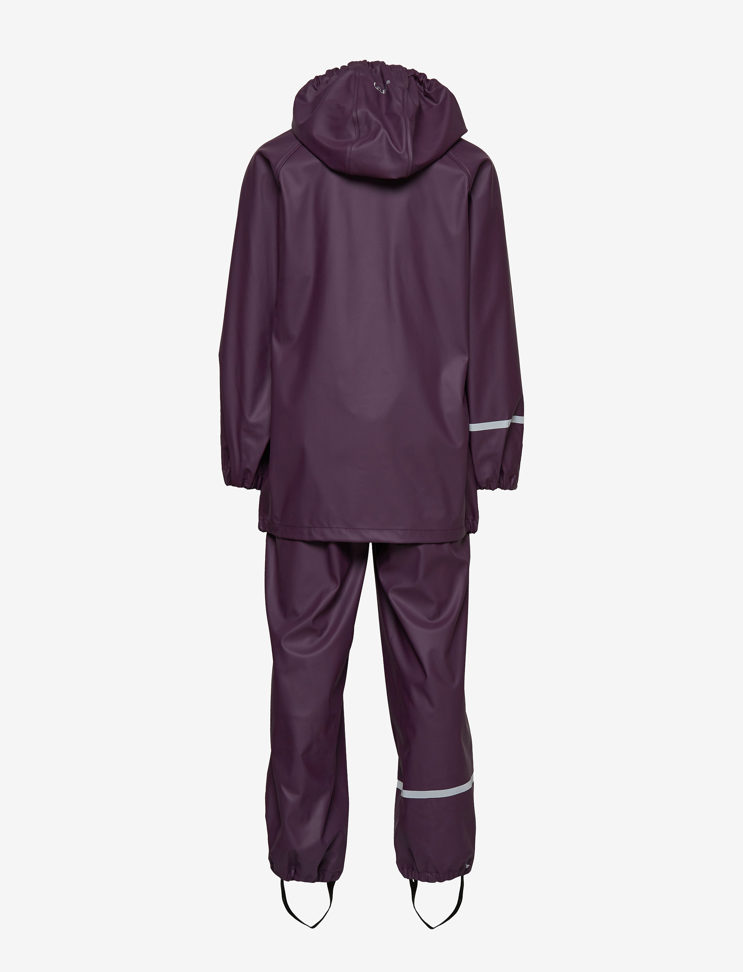 CeLaVi - Basic rainwear set -solid PU - odzież wierzchnia - blackberry wine - 3