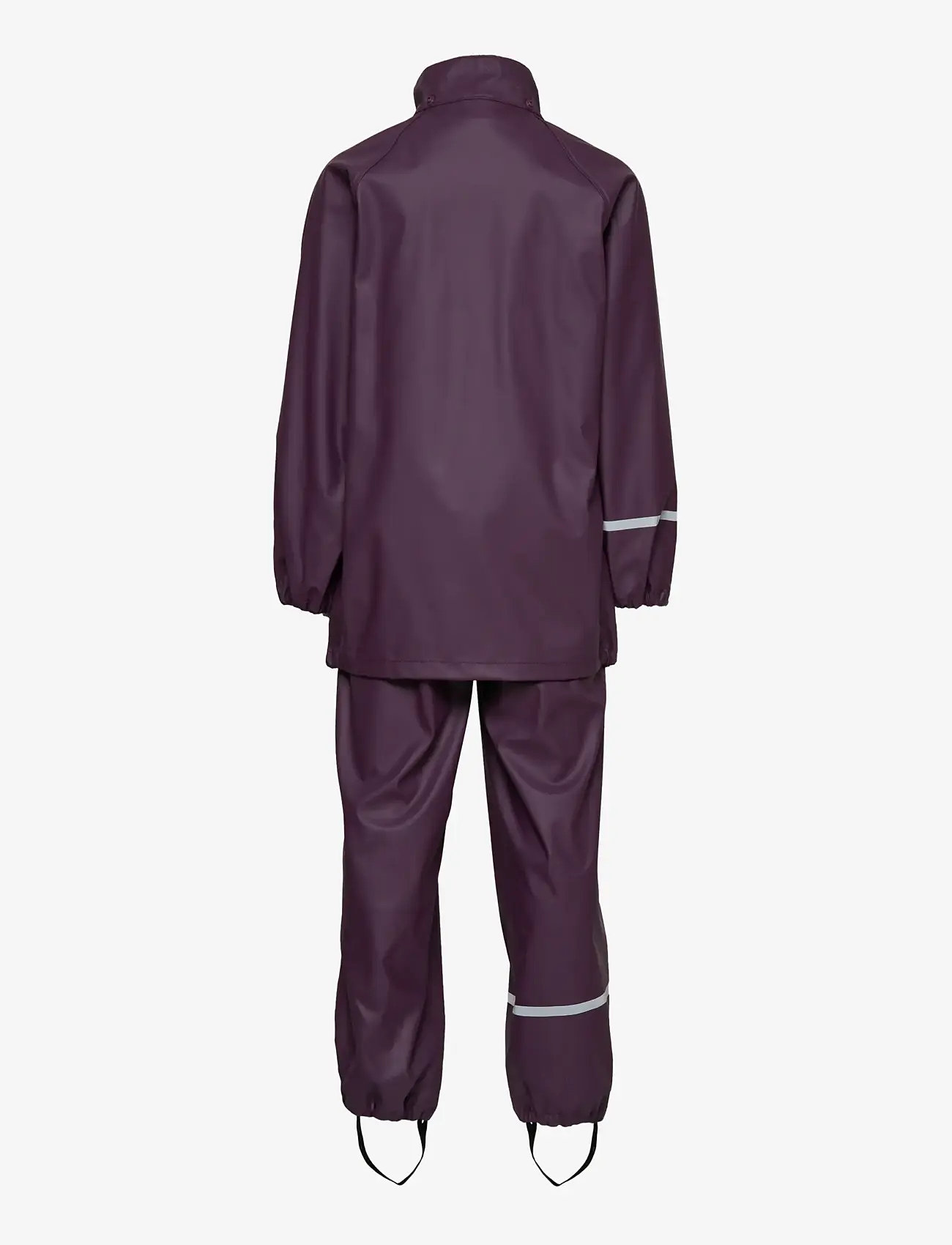 CeLaVi - Basic rainwear set -solid PU - jacken & mäntel - blackberry wine - 4