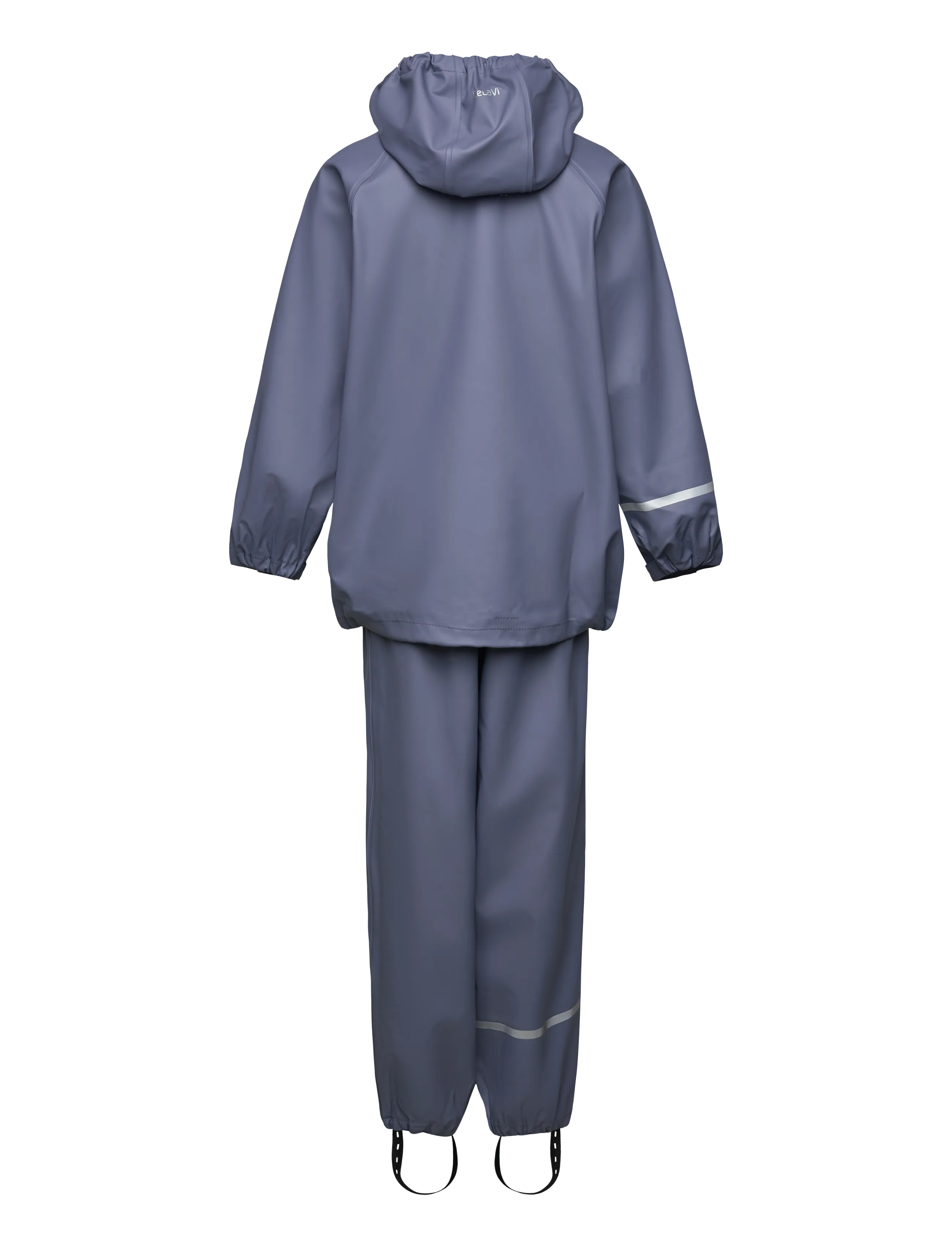 CeLaVi - Basic rainwear set -solid PU - rain sets - flint stone - 1