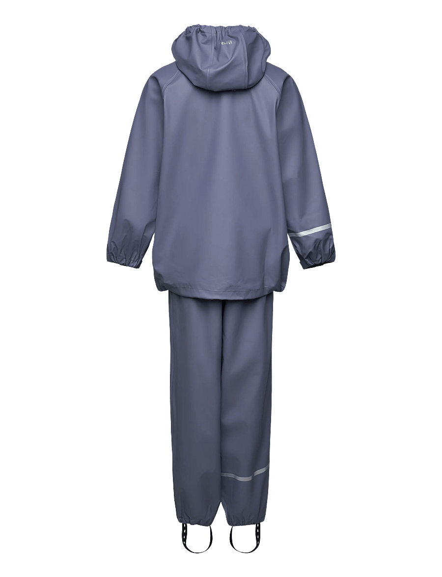 CeLaVi - Basic rainwear set -solid PU - rain sets - flint stone - 1