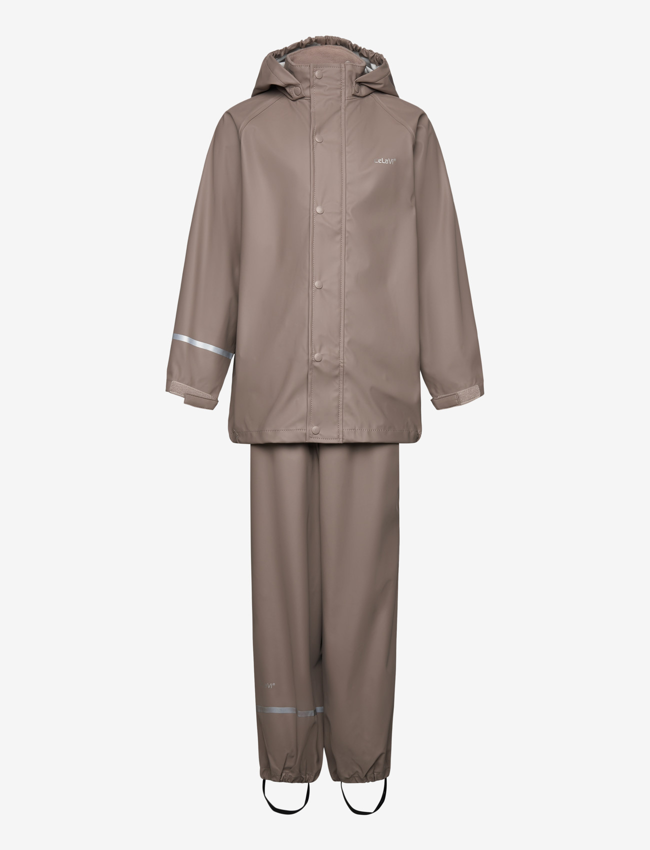 CeLaVi - Basic rainwear set -solid PU - rain sets - fungi - 0