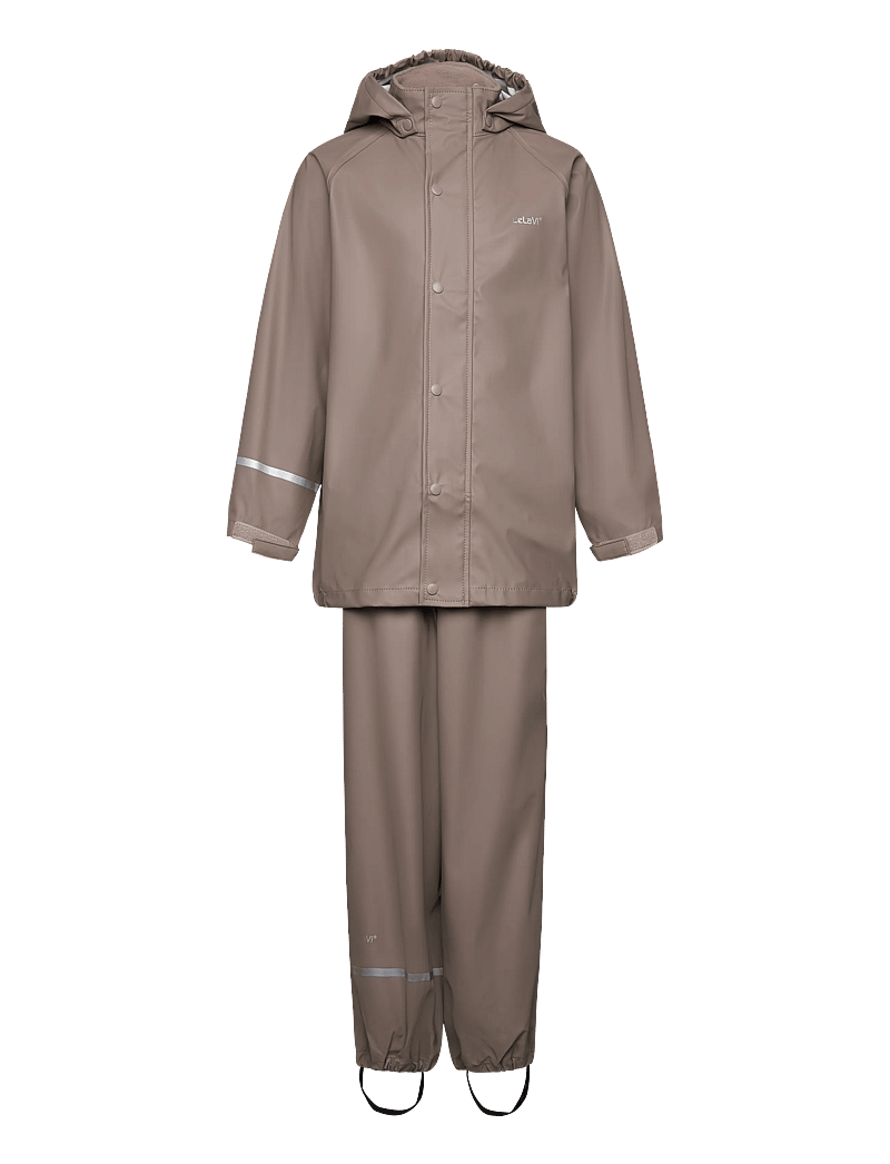 CeLaVi - Basic rainwear set -solid PU - rain sets - fungi - 0
