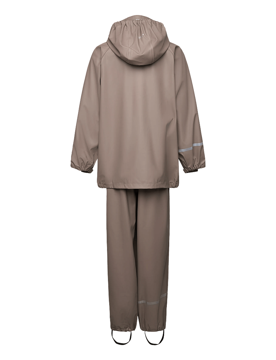 CeLaVi - Basic rainwear set -solid PU - rain sets - fungi - 1