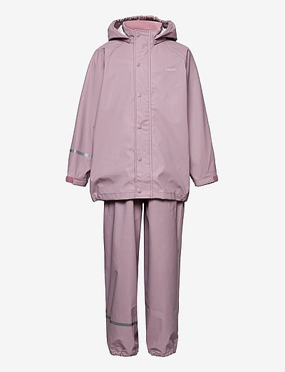 Basic Rainwear Set -Solid Pu - RegnsæT