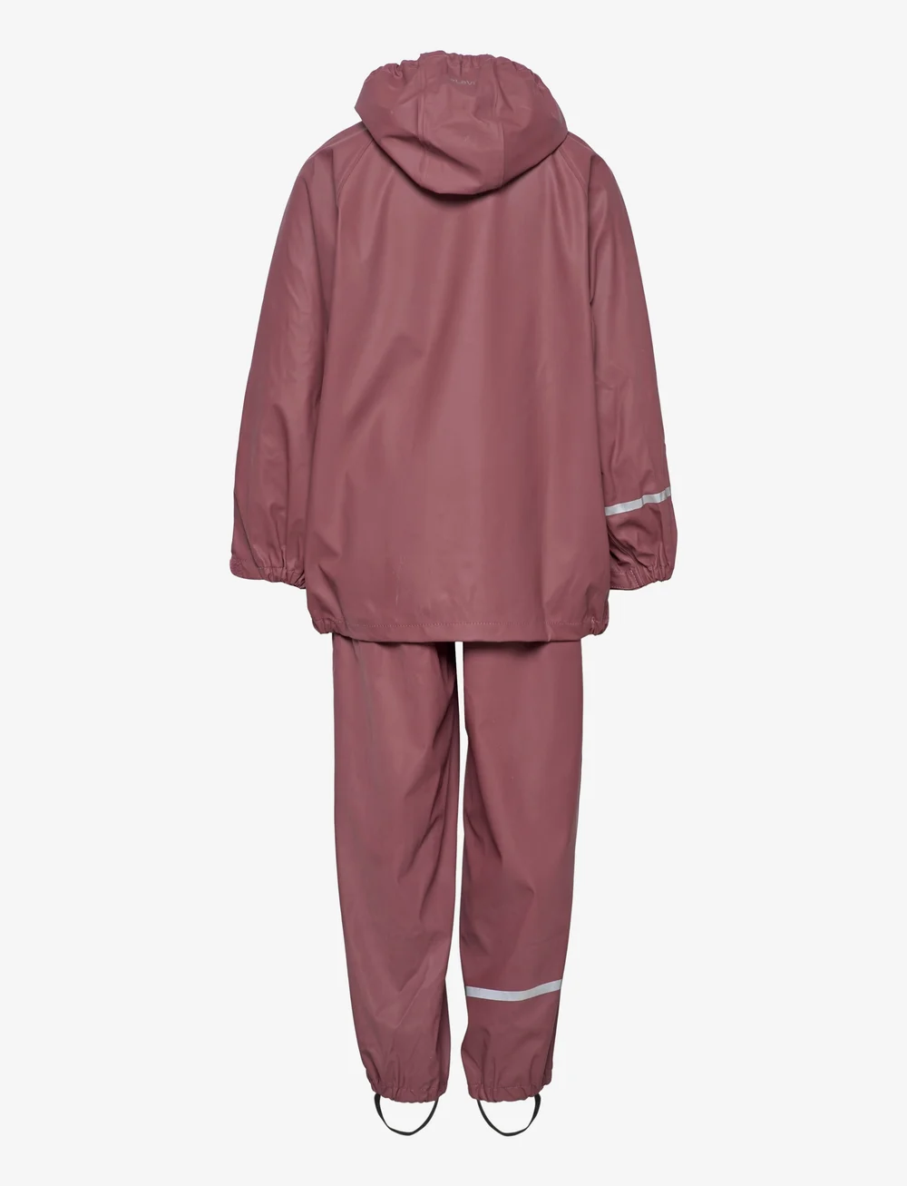 CeLaVi - Basic rainwear set -solid PU - rain sets - rose brown - 1