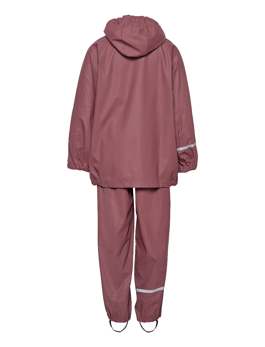 CeLaVi - Basic rainwear set -solid PU - regnställ - rose brown - 1