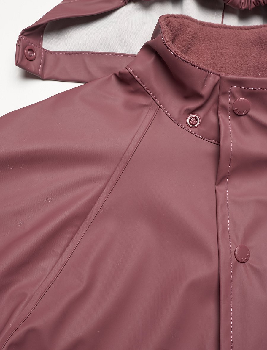 CeLaVi - Basic rainwear set -solid PU - regnställ - rose brown - 5