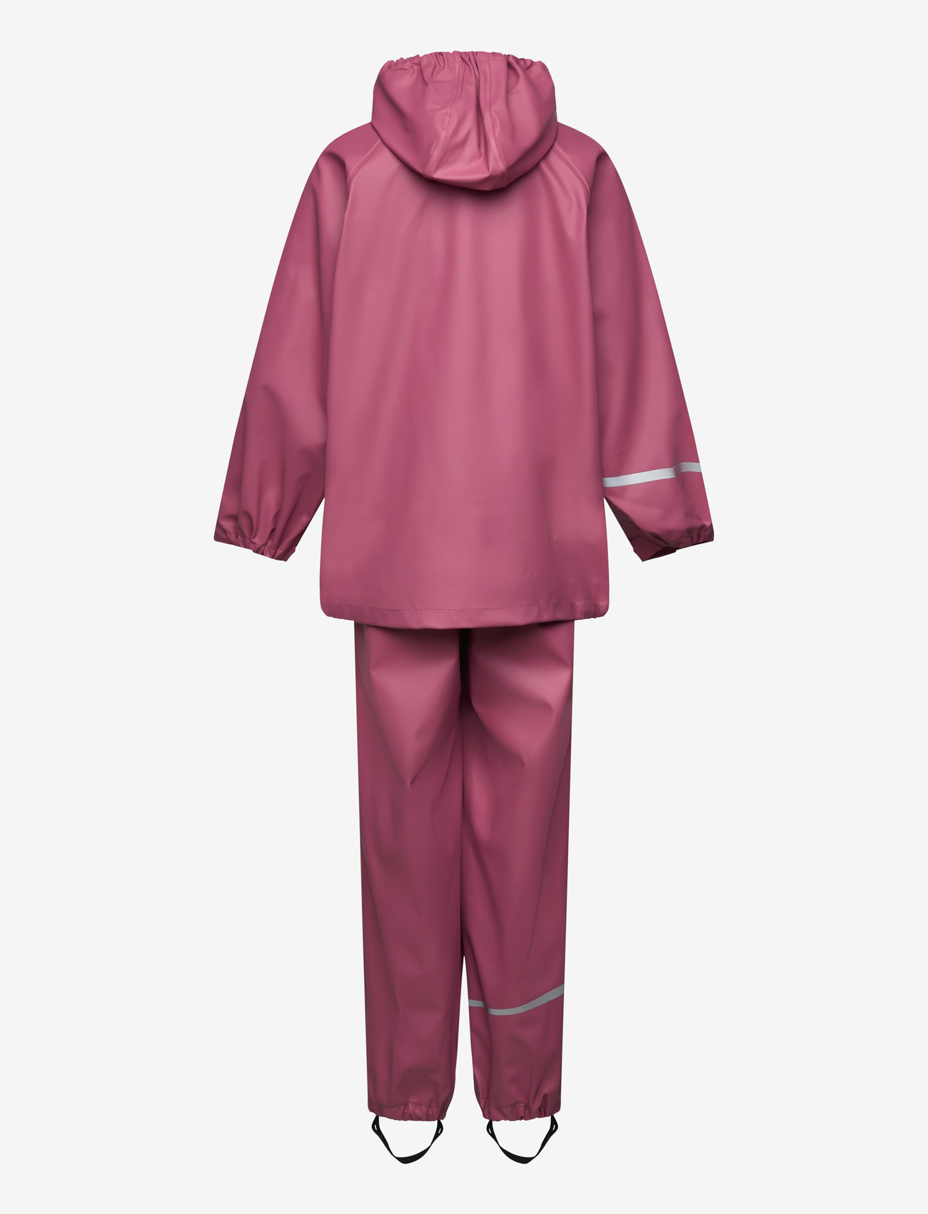 CeLaVi - Basic rainwear set -solid PU - rain sets - rose wine - 1