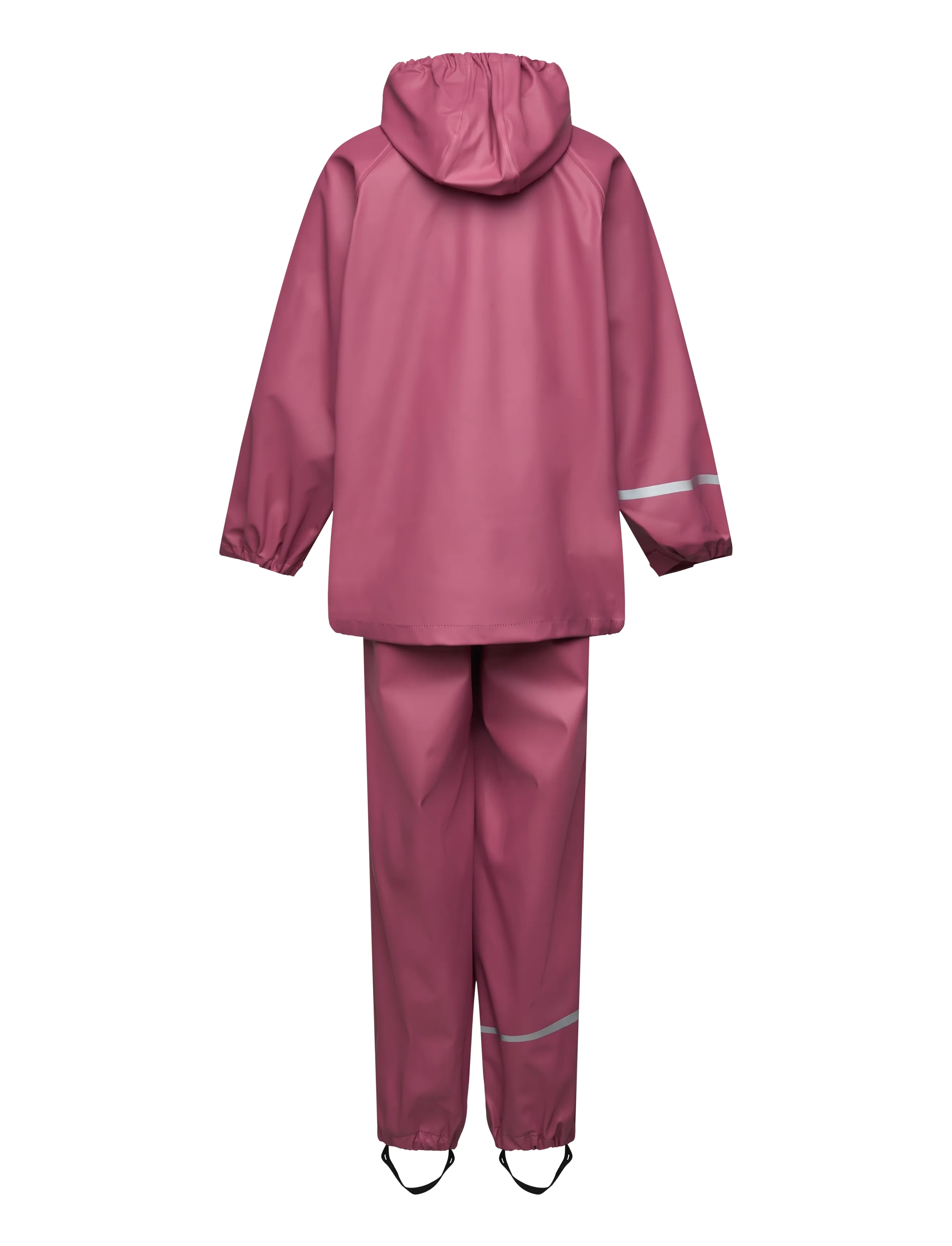 CeLaVi - Basic rainwear set -solid PU - regensets - rose wine - 1