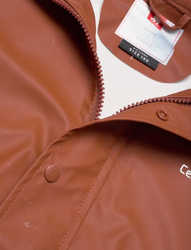 CeLaVi - Basic rainwear set -solid PU - regnsæt - tortoise shell - 4