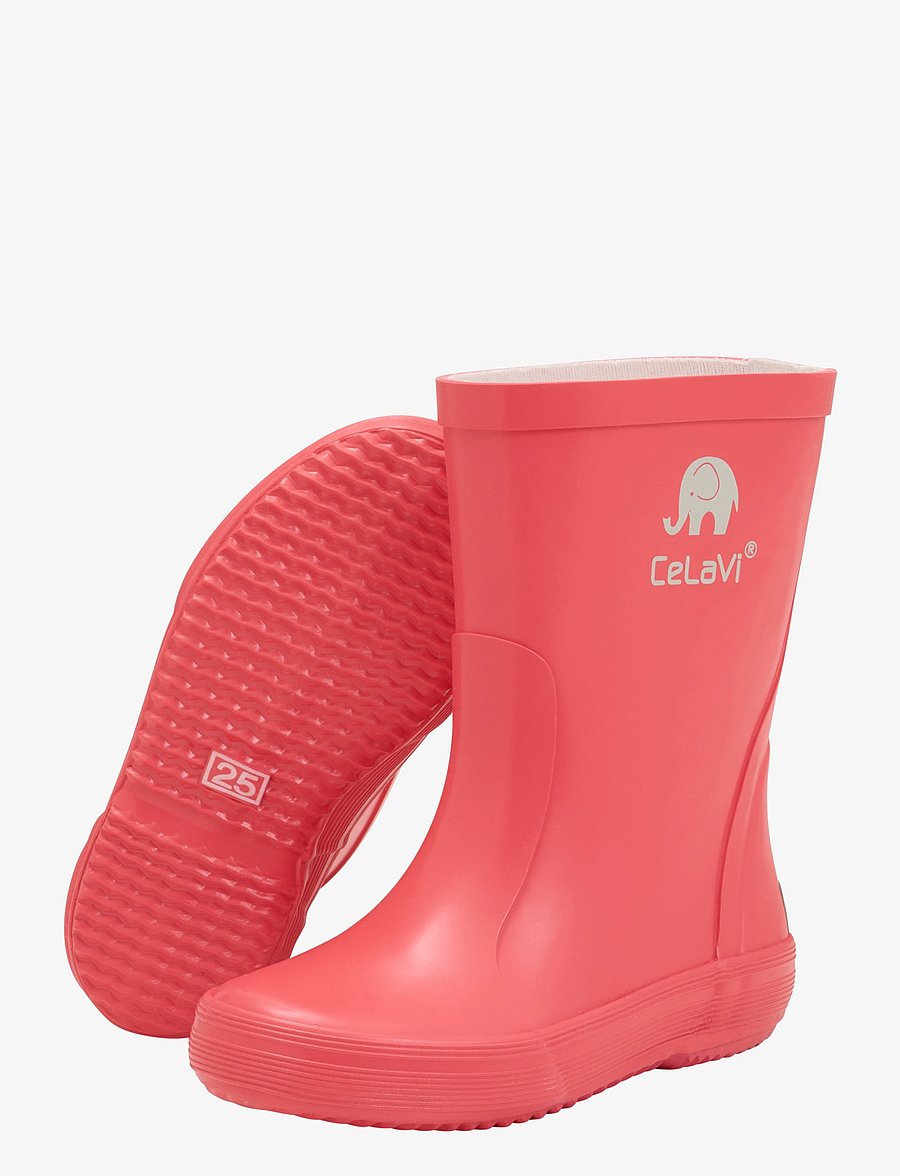 CeLaVi - Basic wellies -solid - gummistøvler uden for - cayenne - 2