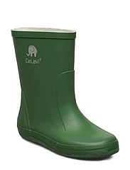CeLaVi - Basic wellies -solid - gummistøvler uten linjer - elm green - 0