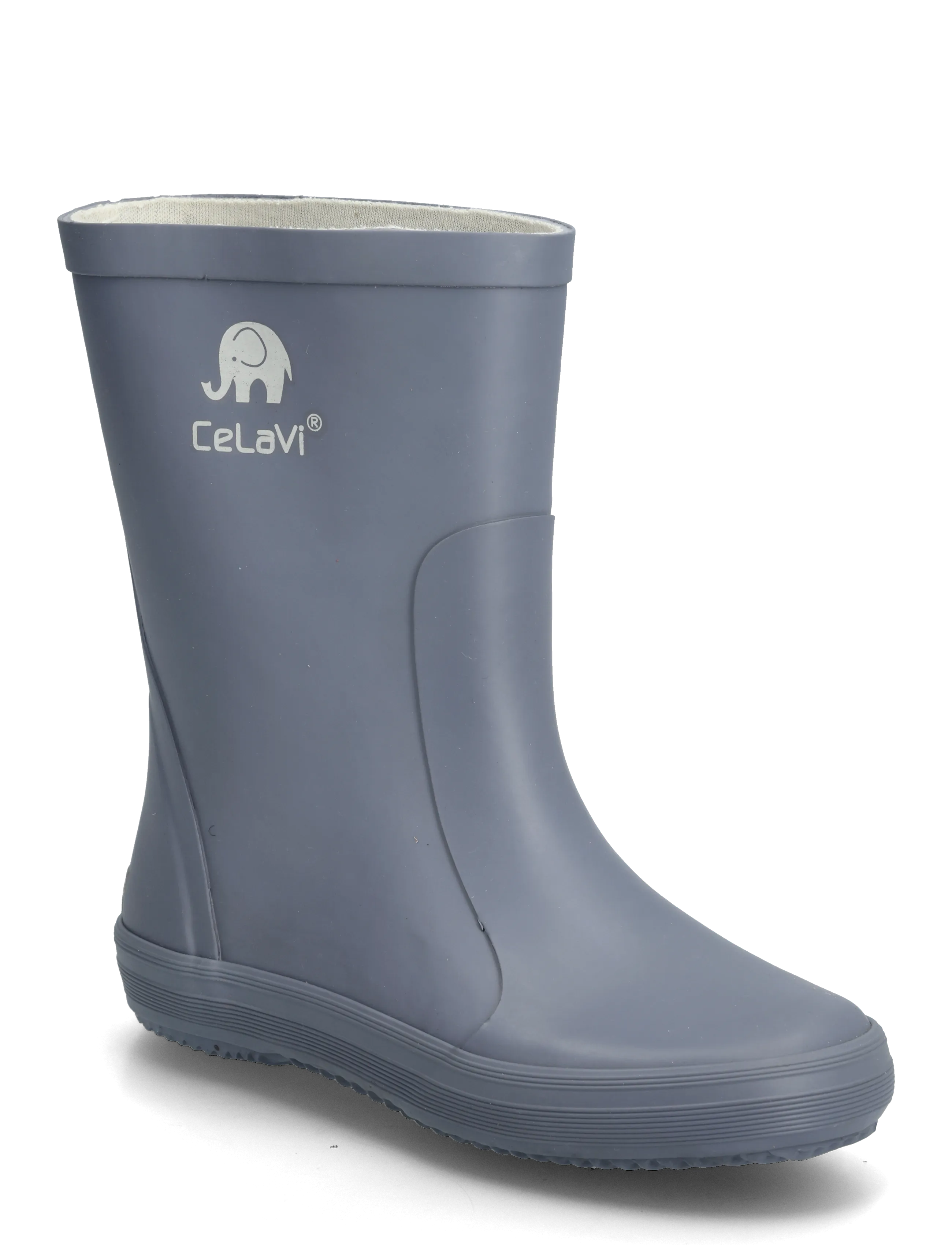 CeLaVi Basic Wellies -Solid, 22, Rubberboots, Grau - High Kinder