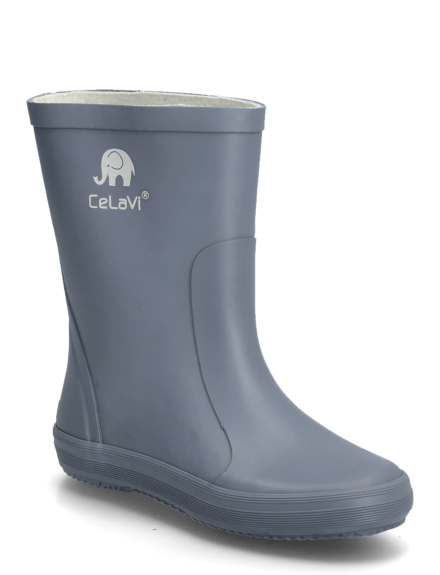 CeLaVi - Basic wellies -solid - gummistøvler uden for - flint stone - 0