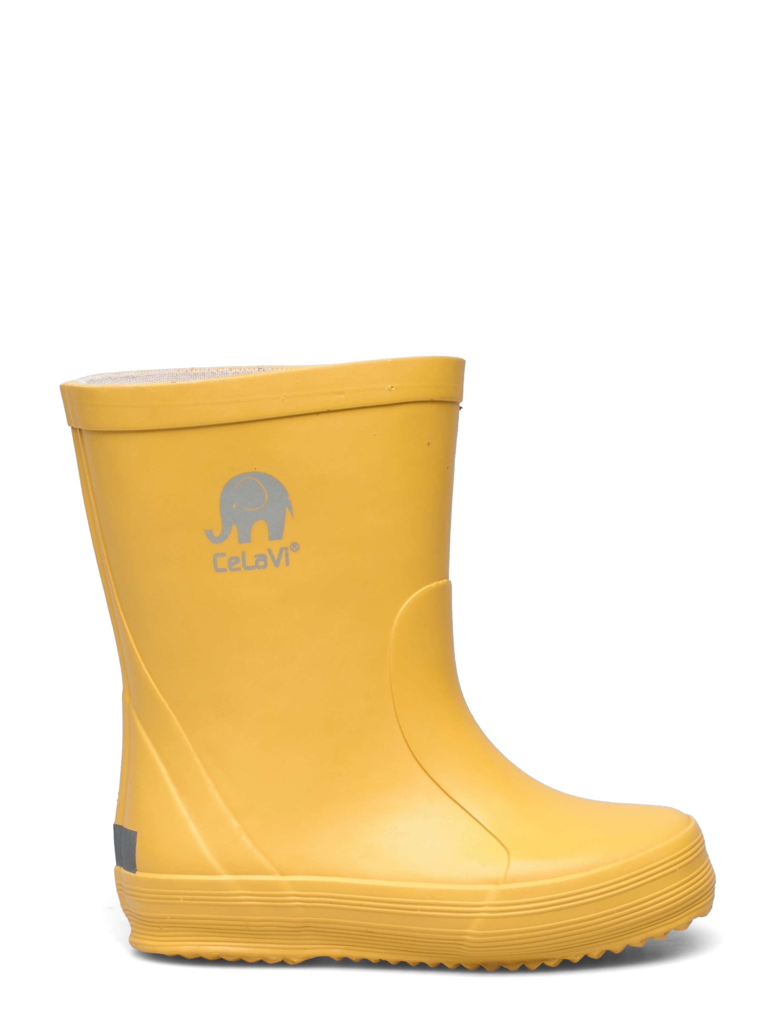 CeLaVi - Basic boot - unlined rubberboots - mineral yellow - 1