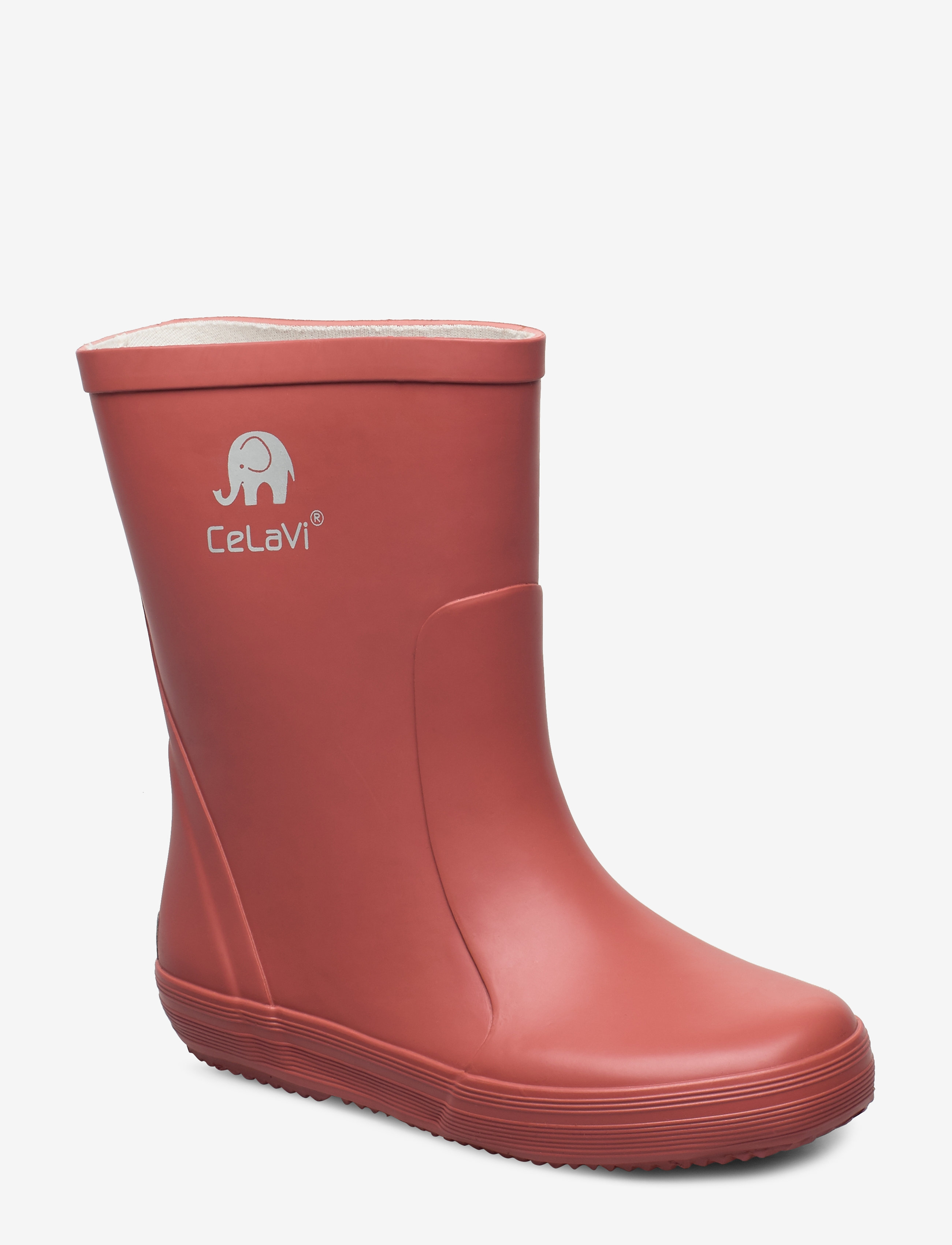 CELAVI Basic Wellies -Solid Rot - 24 - Kinder