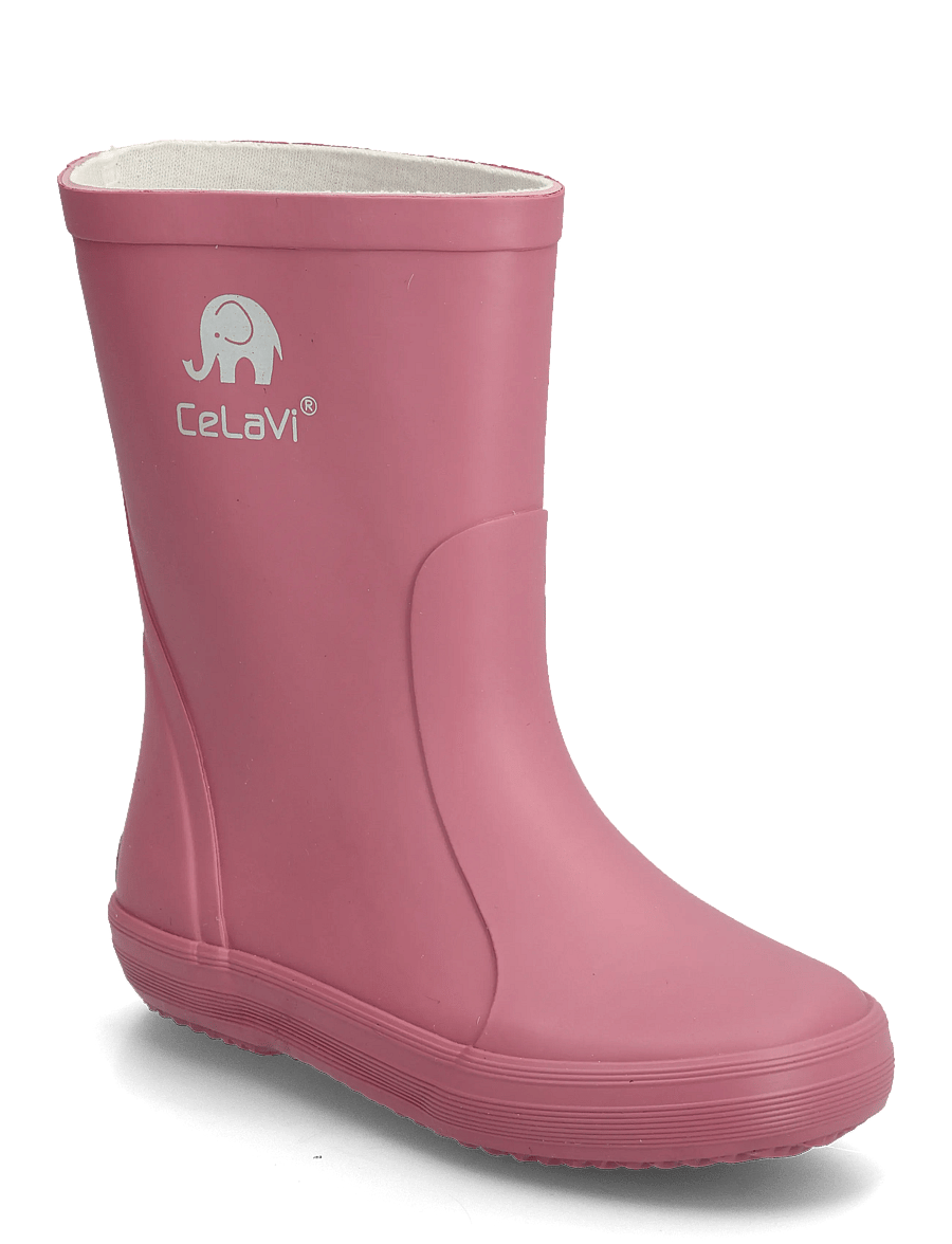 CeLaVi - Basic wellies -solid - gummistøvler uden for - rose wine - 0