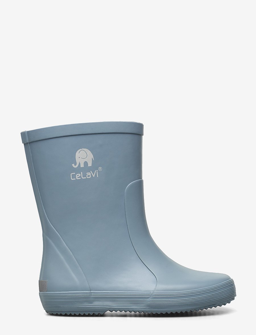 CeLaVi - Basic wellies -solid - gummistøvler uden for - smoke blue - 1