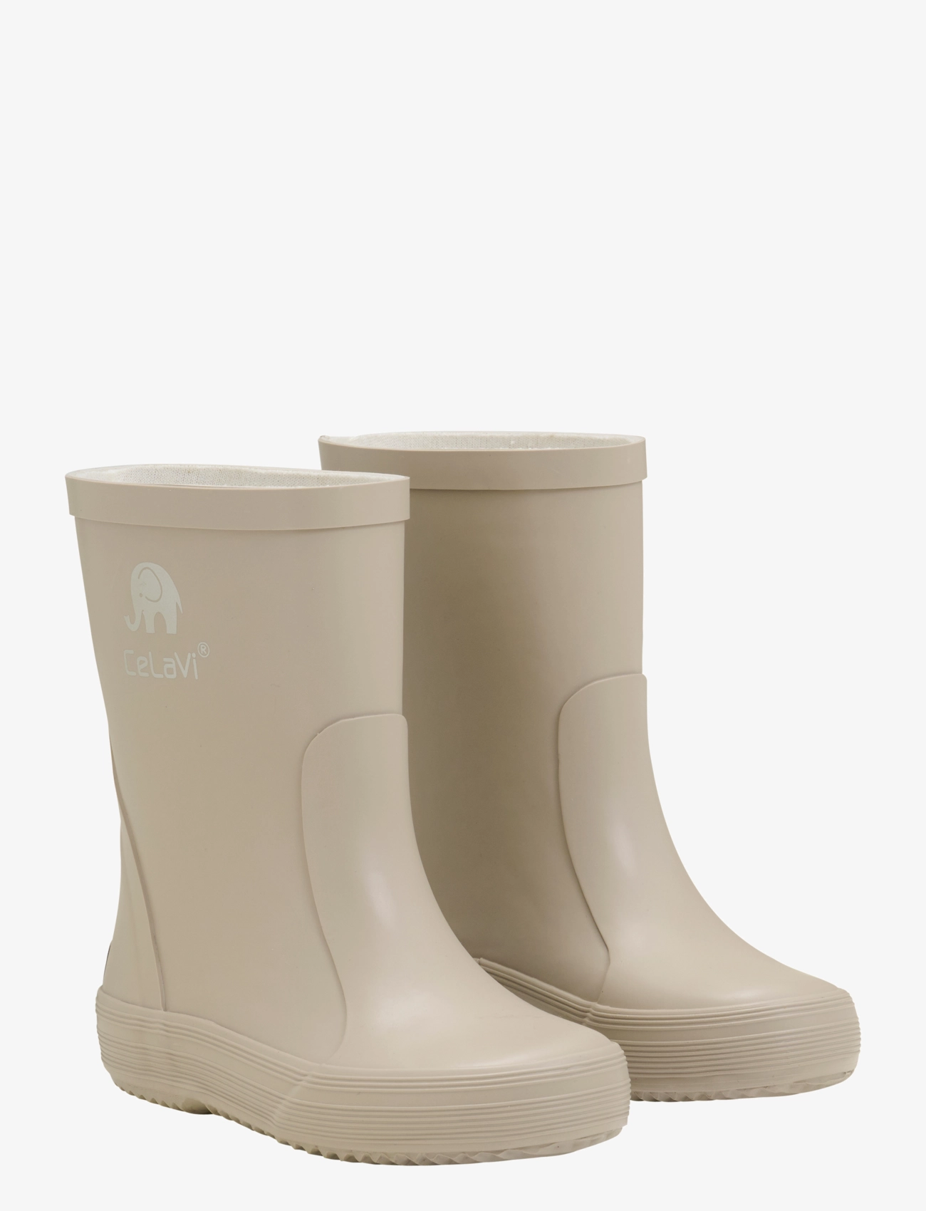 CELAVI Basic Wellies -Solid Beige - 28 - Kinder