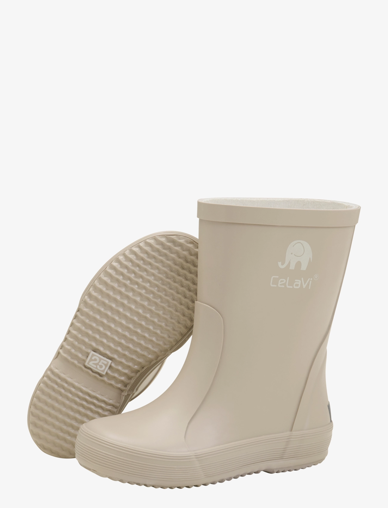 CeLaVi - Basic boot - ungefütterte gummistiefel - white pepper - 2