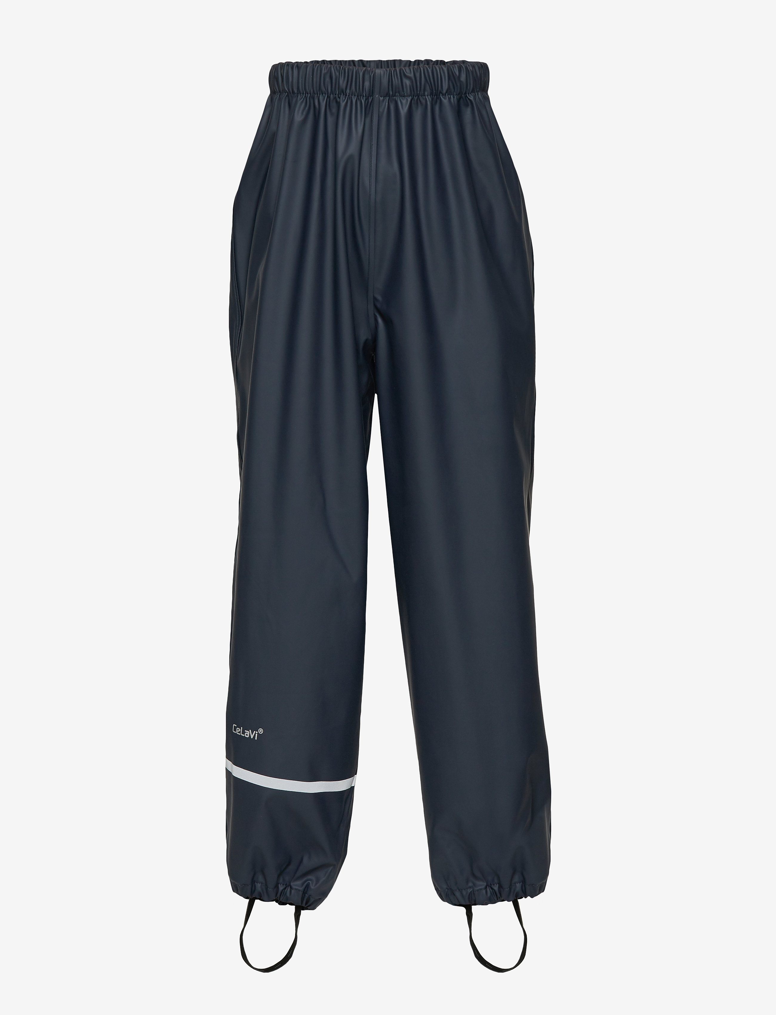CeLaVi Rainwear Pants -Solid Pu, 110, Rainwear, Blau - Unterteile, Kinder