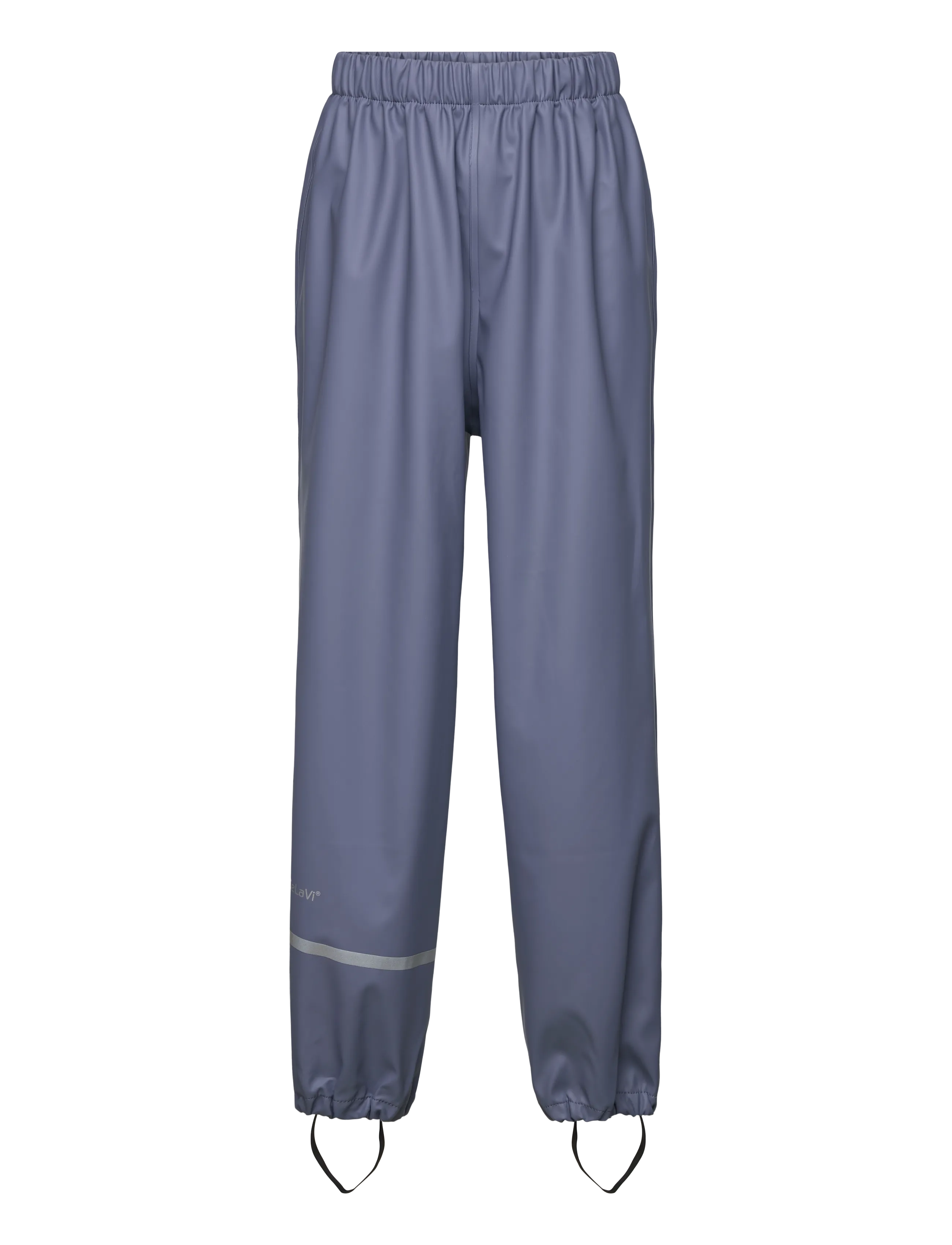 CeLaVi Rainwear Pants -Solid Pu, 120, Rainwear, Grau - Unterteile, Kinder
