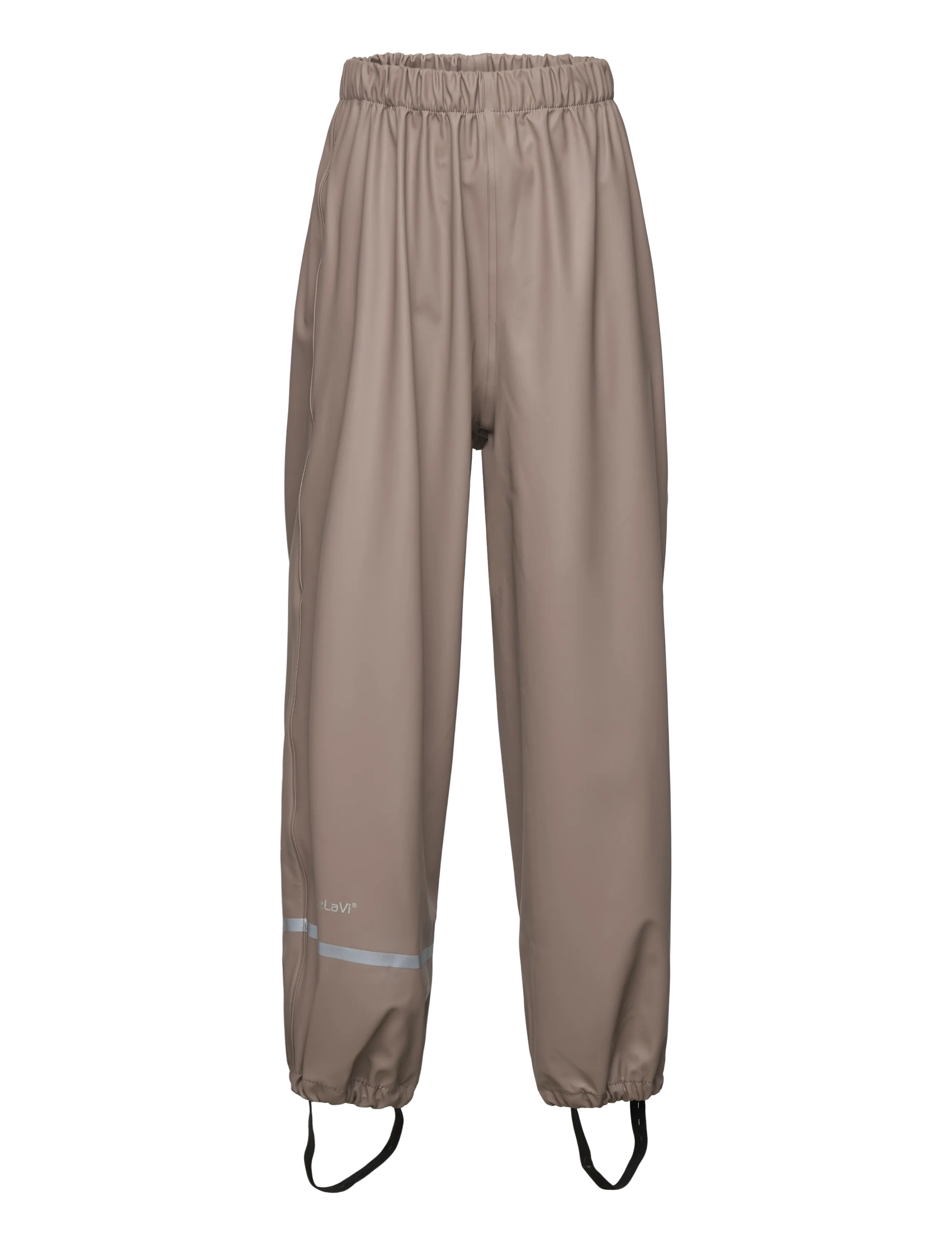 CeLaVi Rainwear Pants -Solid Pu, 140, Rainwear, Beige - Unterteile, Kinder