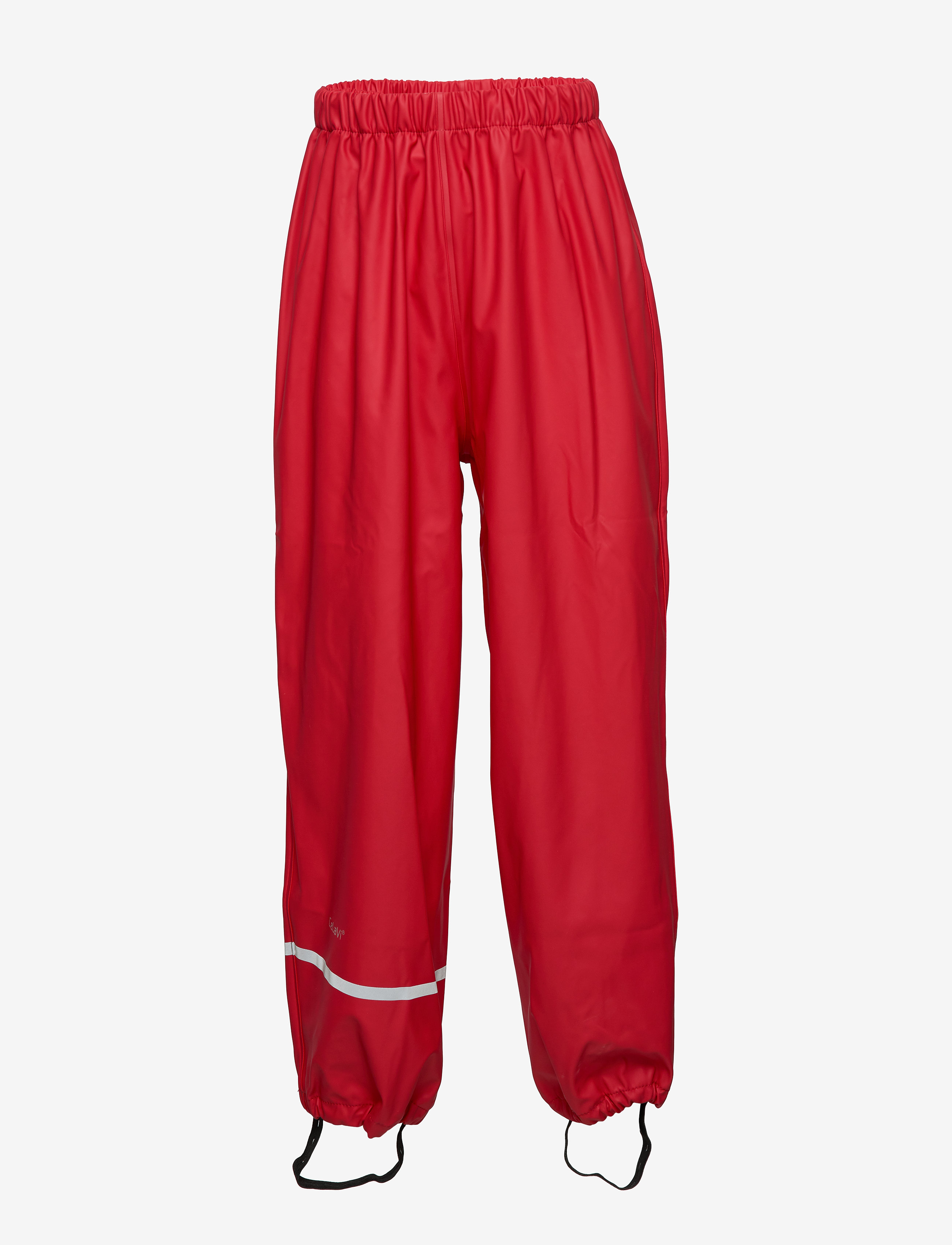 CeLaVi Rainwear Pants -Solid Pu, 80, Rainwear, Rot - Unterteile, Kinder