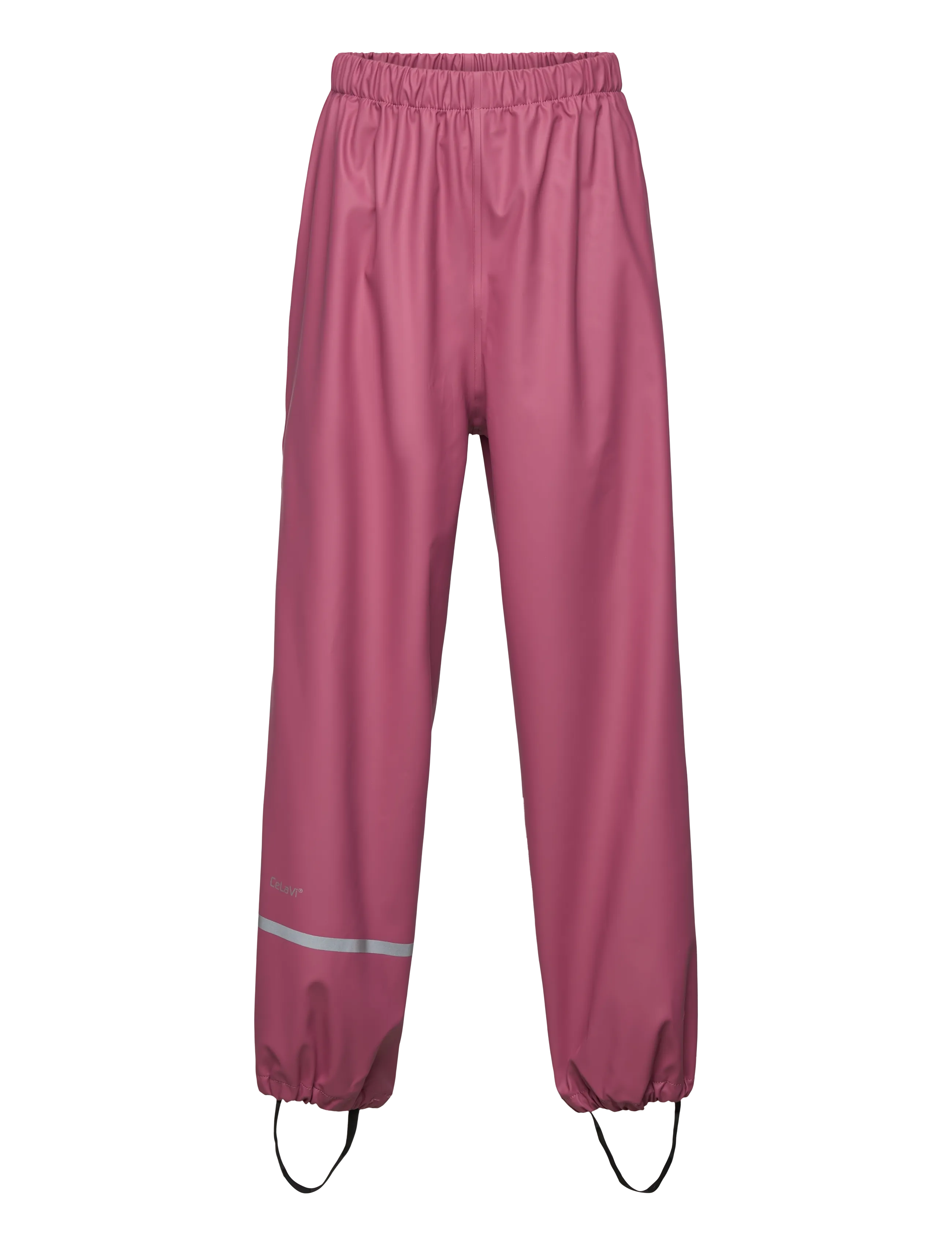 Rainwear pants -solid PU - ROSE WINE