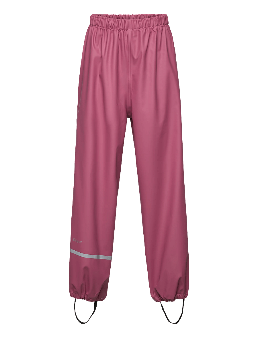 CeLaVi - Rainwear pants -solid PU - regnbukser - rose wine - 0