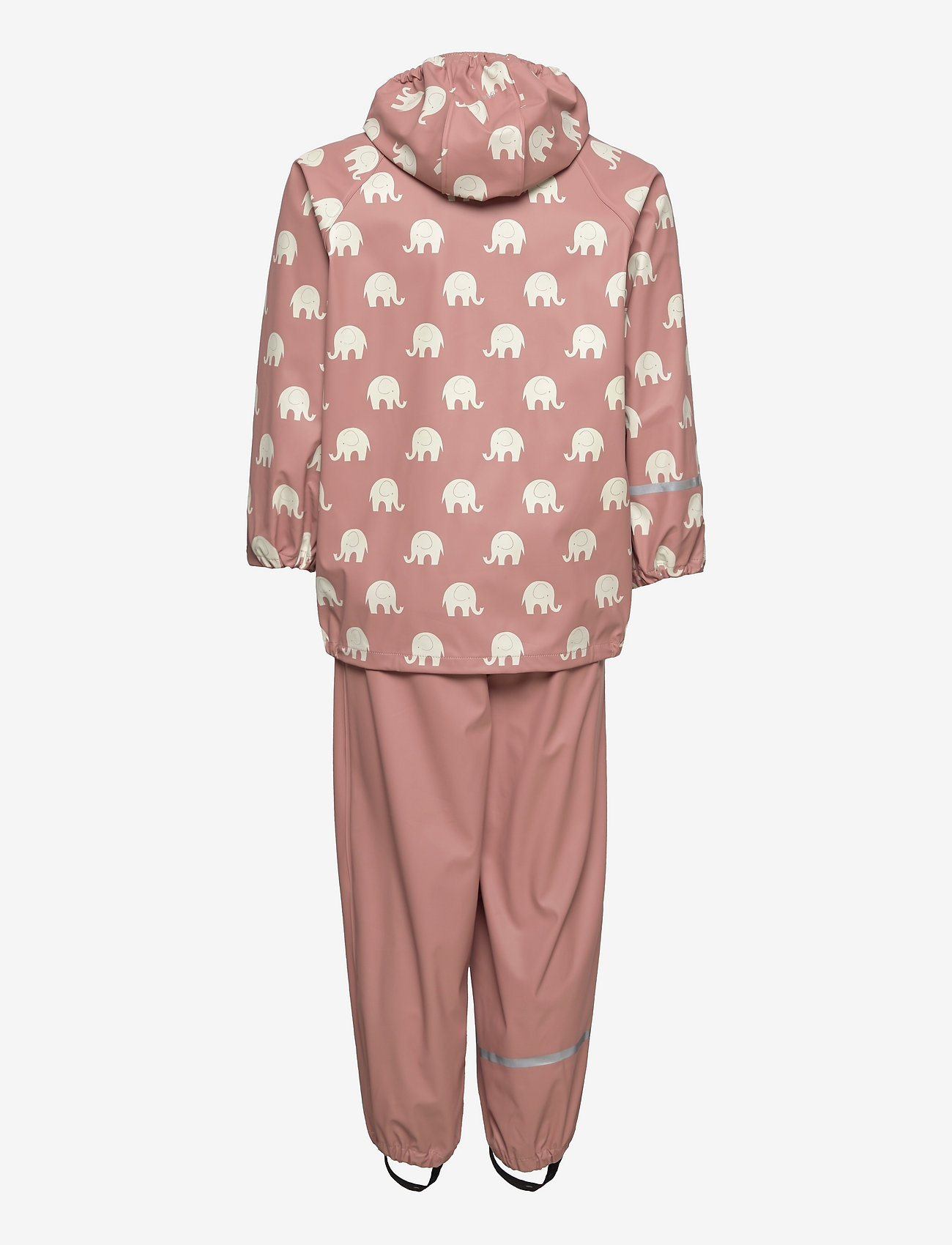 CeLaVi - Rainwear set elephant AOP - PU - regnsæt - burlwood - 1