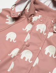 CeLaVi - Rainwear set elephant AOP - PU - jacken & mäntel - burlwood - 5