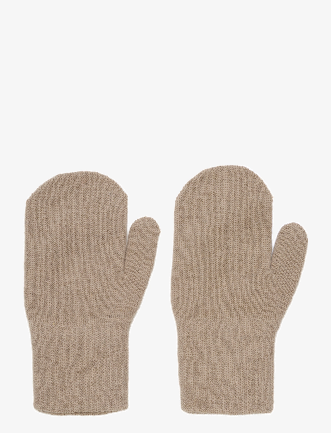 Basic magic mittens -solid col - WHITE PEPPER MELANGE