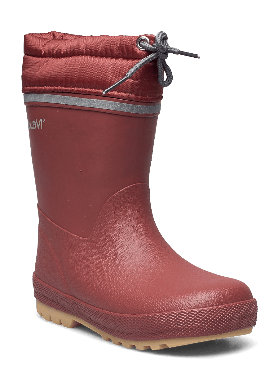 CeLaVi - Thermal wellies w.lining-solid - voodriga kummikud - mahogany - 0