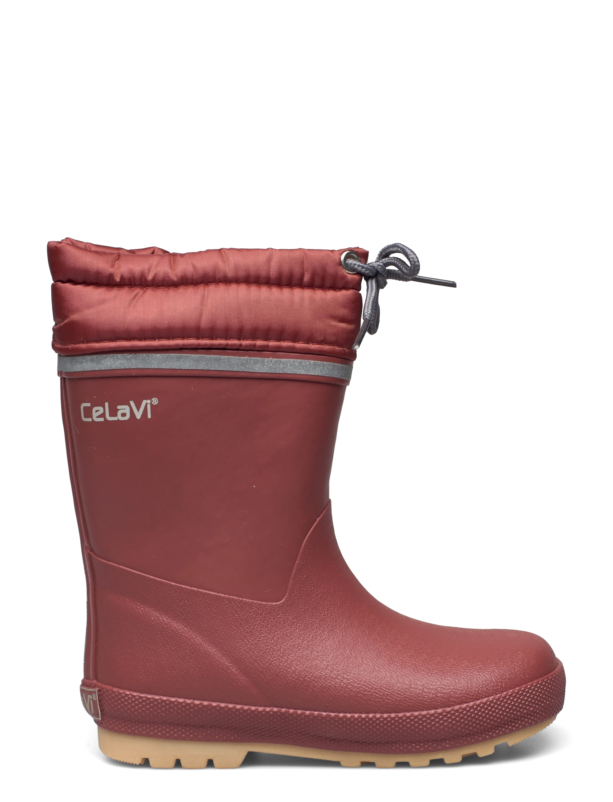 CeLaVi - Thermal wellies w.lining-solid - fodrade gummistövlar - mahogany - 1
