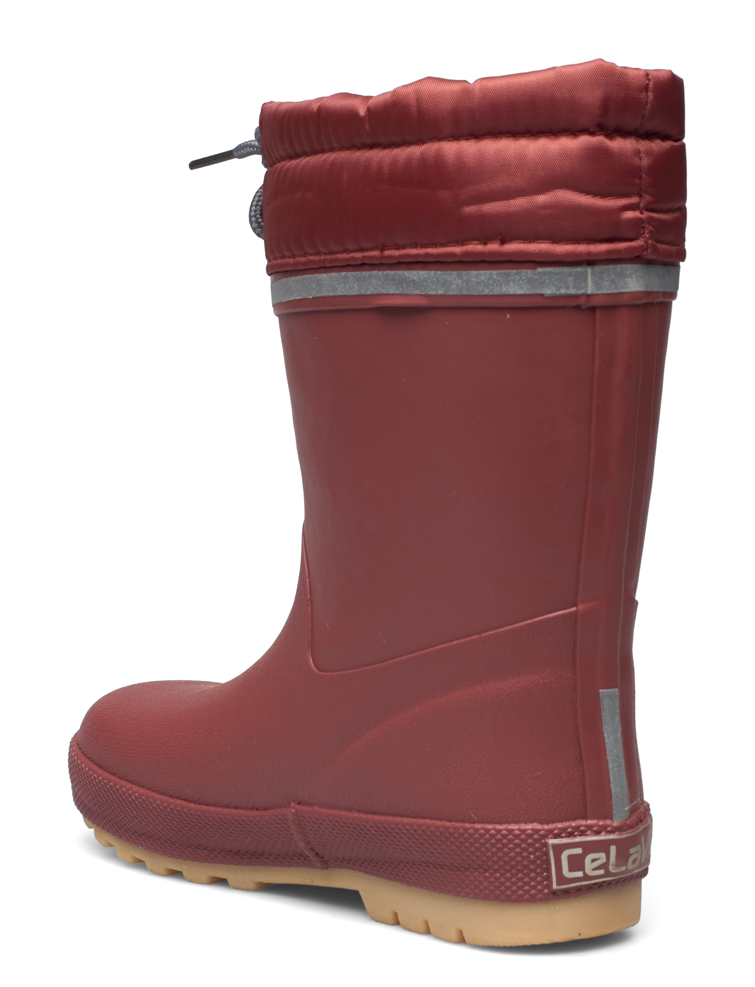 CeLaVi - Thermal wellies w.lining-solid - fodrade gummistövlar - mahogany - 2