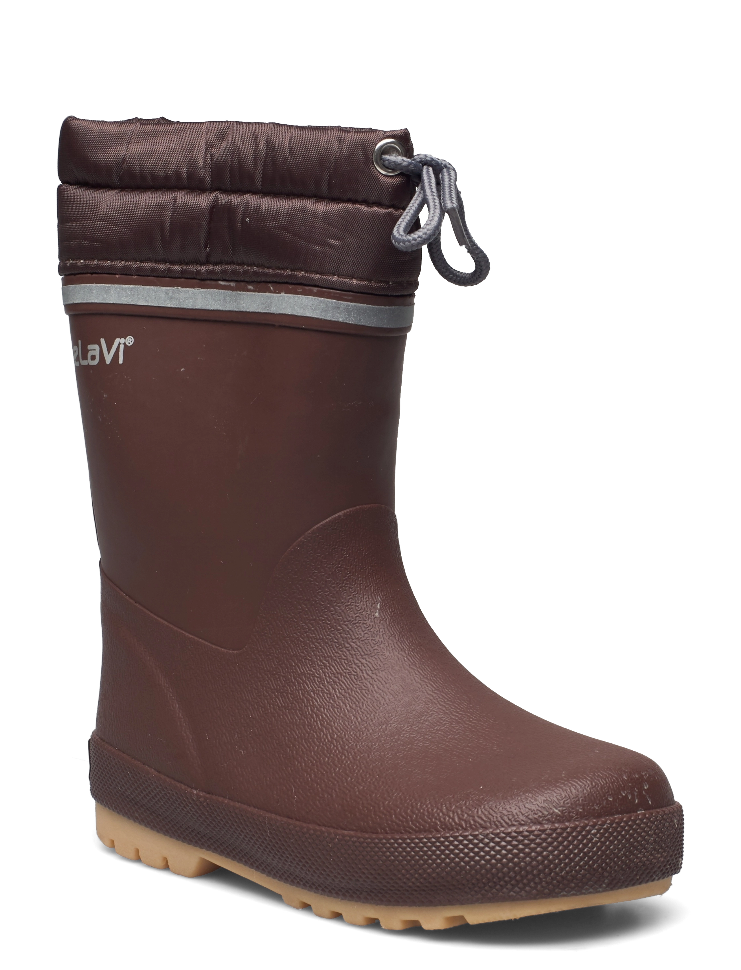 CeLaVi Thermal wellies w.lining-solid - Gummistiefel - ROCKY ROAD / brown