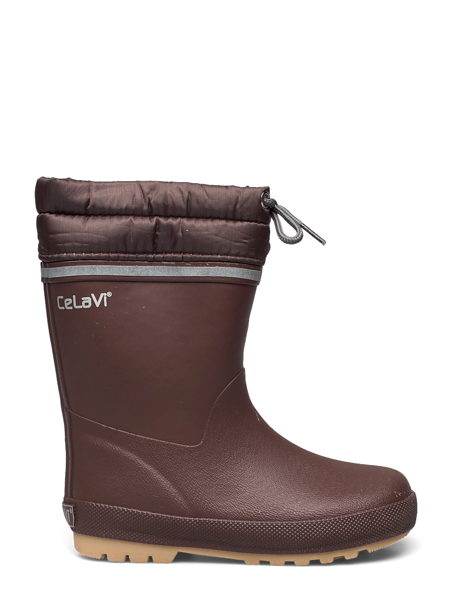 CeLaVi - Thermal wellies w.lining-solid - gefütterte gummistiefel - rocky road - 1