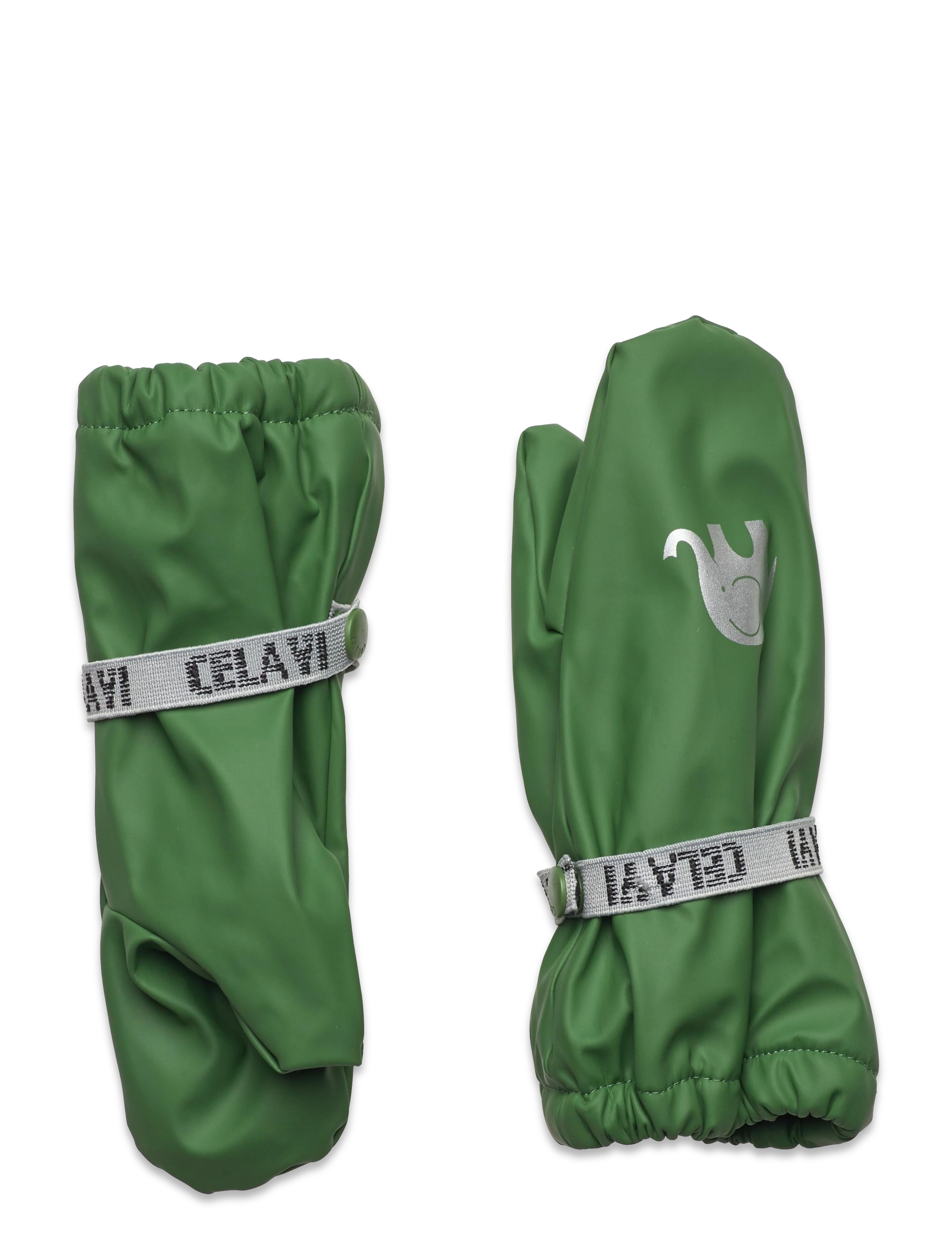 CeLaVi Padded PU-mittens - Accessories - ELM GREEN / green