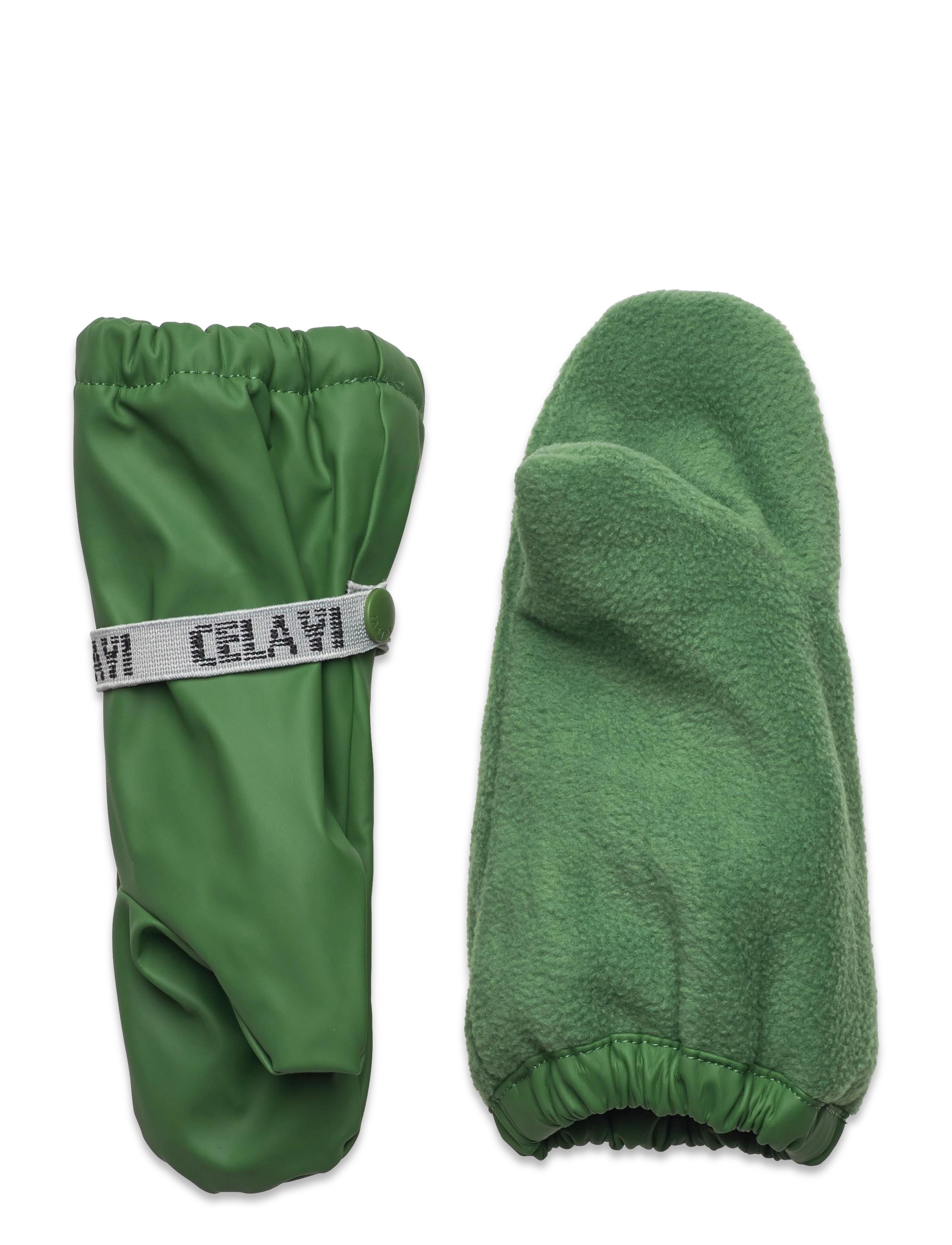 CeLaVi - Padded PU-mittens - regen-handschuhe - elm green - 1