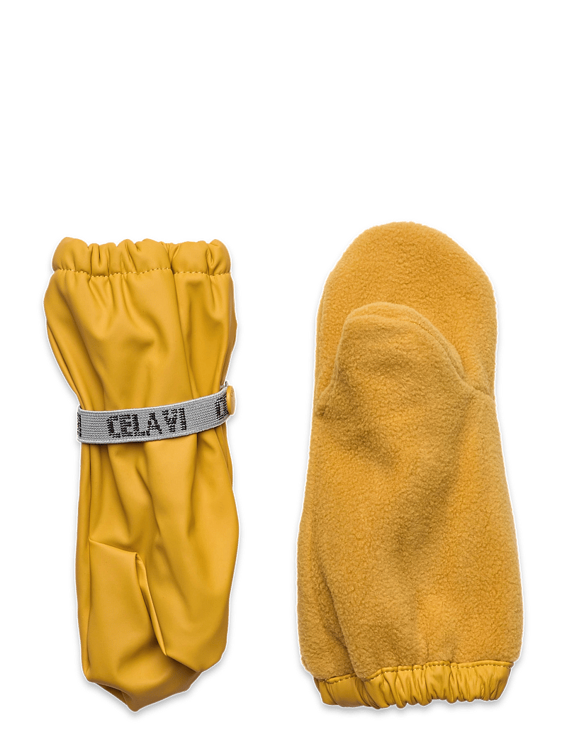 CeLaVi - Padded PU-mittens - vihmakindad - mineral yellow - 1