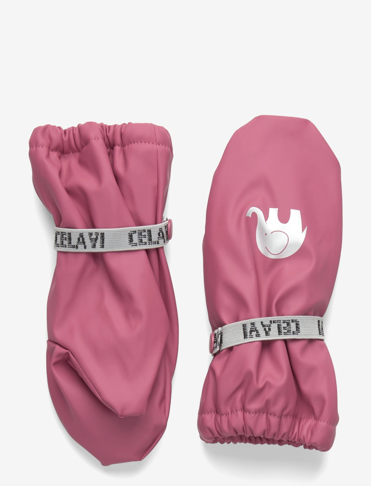 CeLaVi - Padded PU-mittens - rain gloves - rose wine - 0