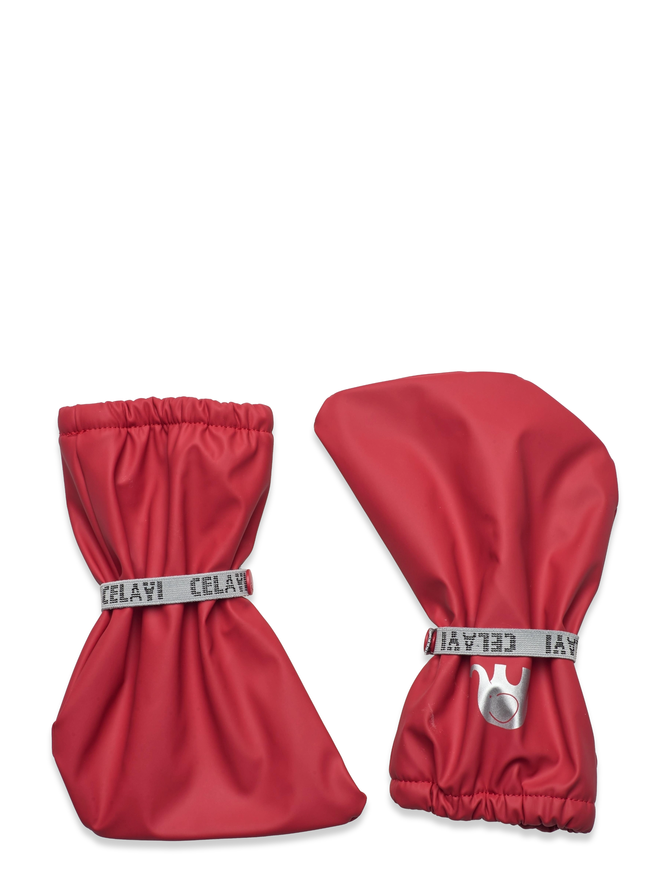CeLaVi Padded PU-footies - Sko - BAKED APPLE / red