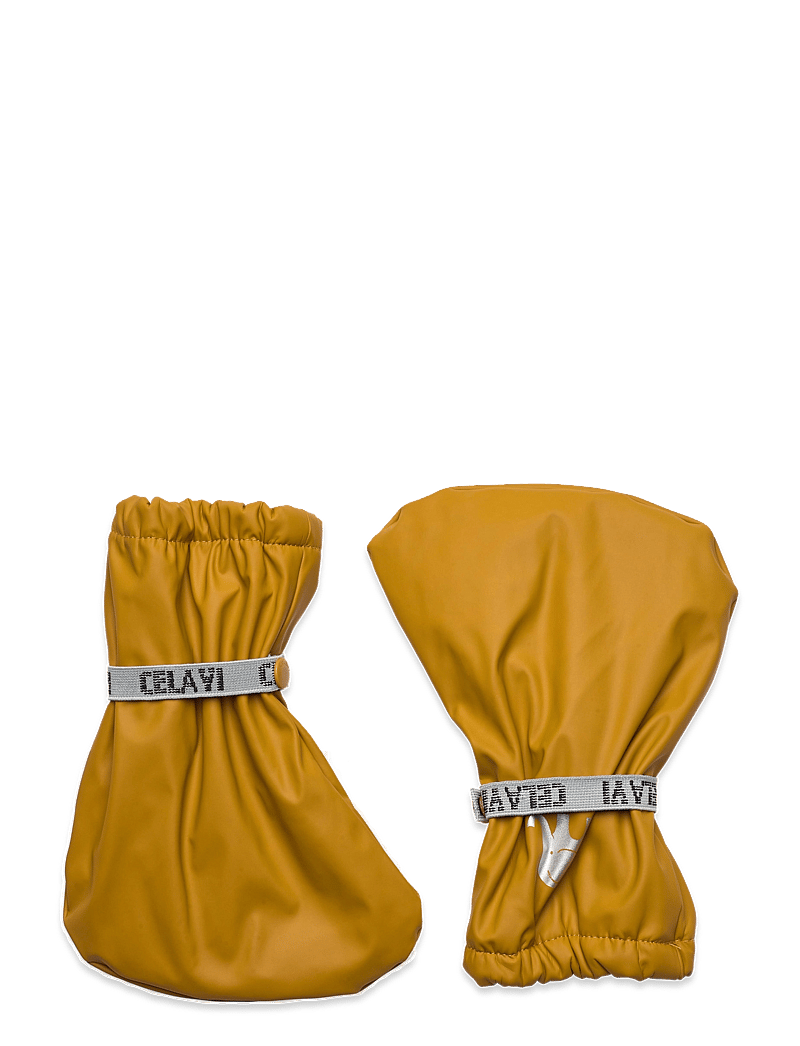 CeLaVi - Padded PU-footies - babystrikstøvler - buckthorn brown - 0