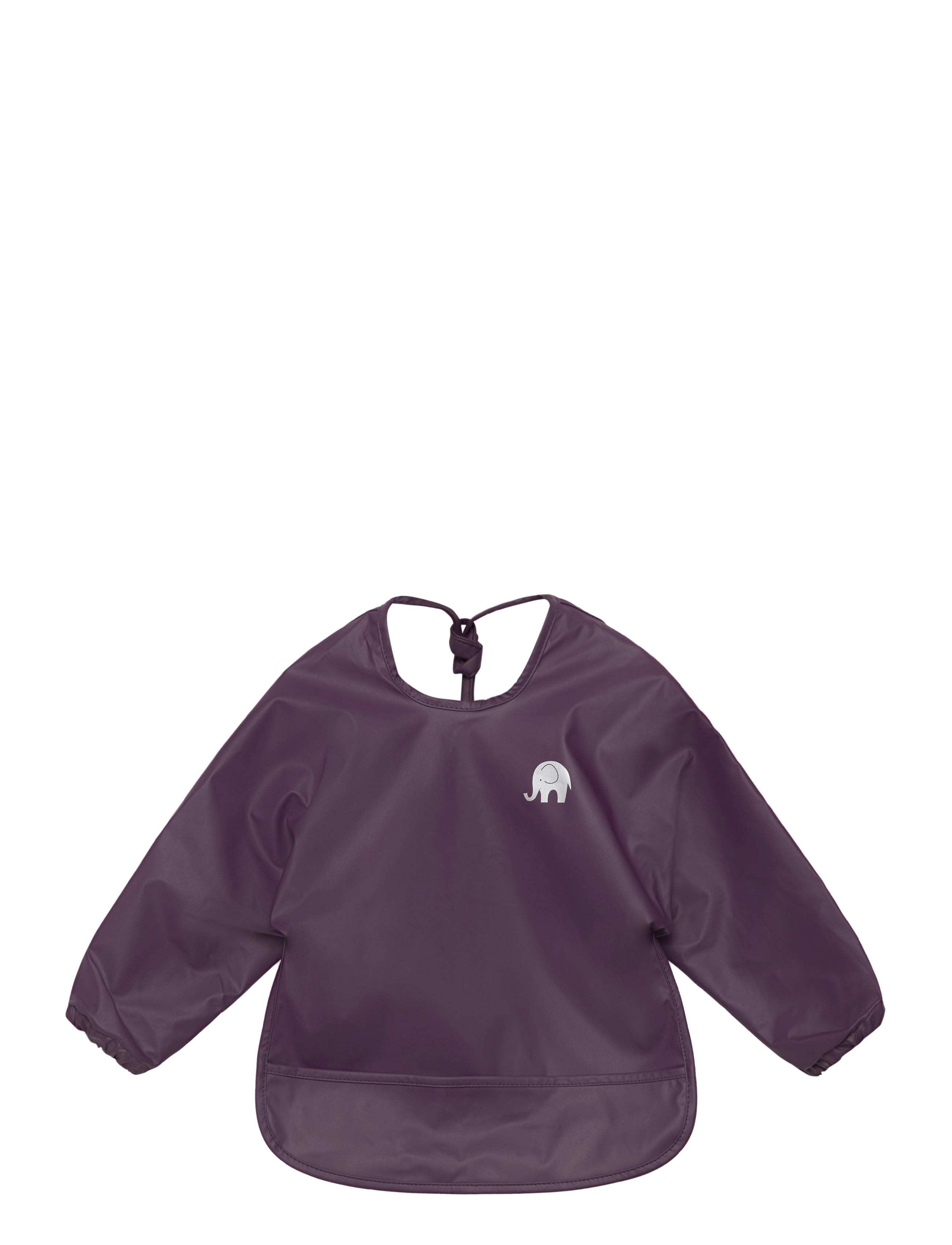 CeLaVi Basic Pu-Apron Ls, One Size, Purple, Hagesmække > Langærmet Hagesmæk, Børn