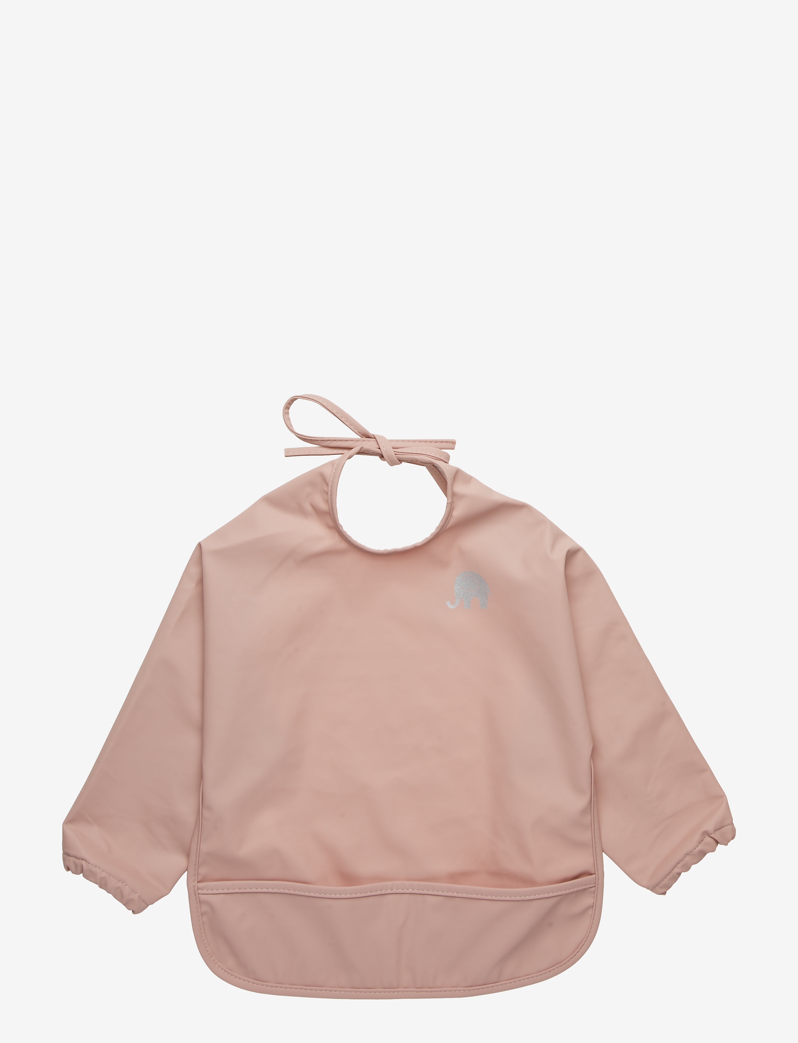 CeLaVi Basic Pu-Apron Ls, One Size, Bibs, Rosa - Long Sleeve Bib, Kinder