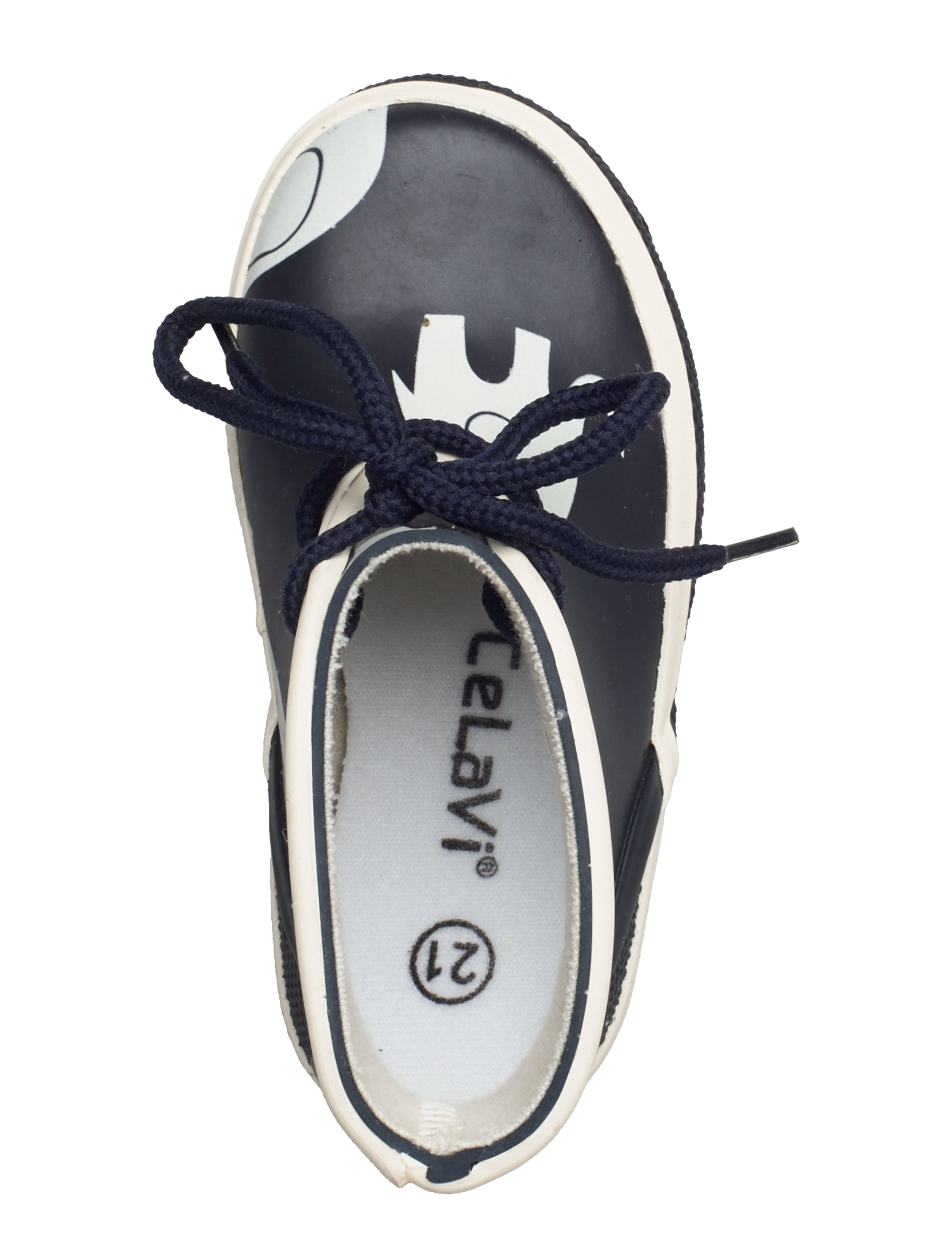 CeLaVi - Low wellies w.elephant print - gummistøvler uden for - dark navy - 3
