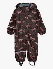 CeLaVi - Rainwear Suit -AOP, w.fleece - kurahaalarit - java - 0