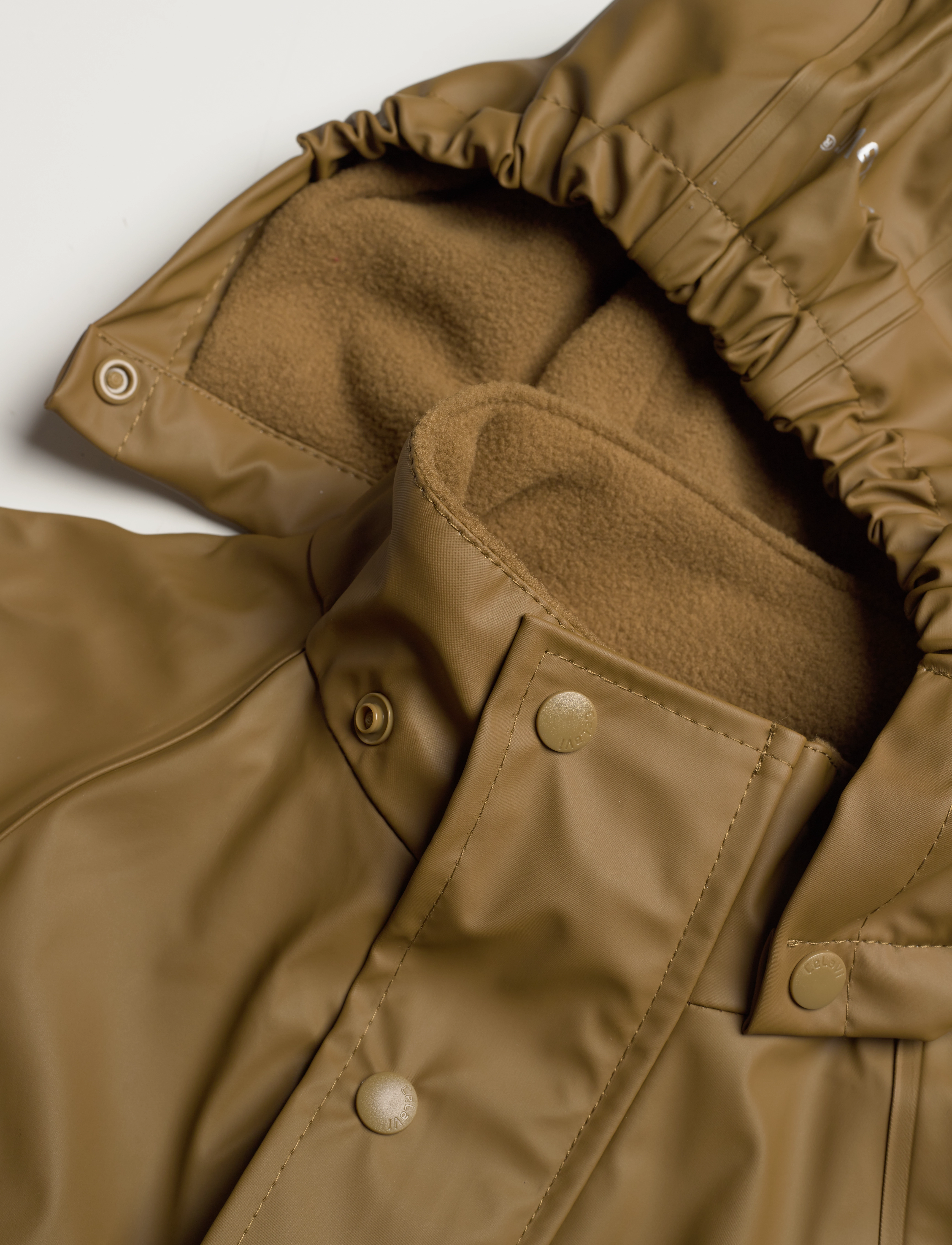 CeLaVi - Rainwear Suit -Solid, w.fleece - nutria - 3