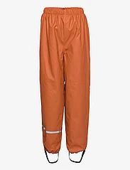 CeLaVi - Rainwear Set -Solid, w.fleece - snowsuit - amber brown - 2